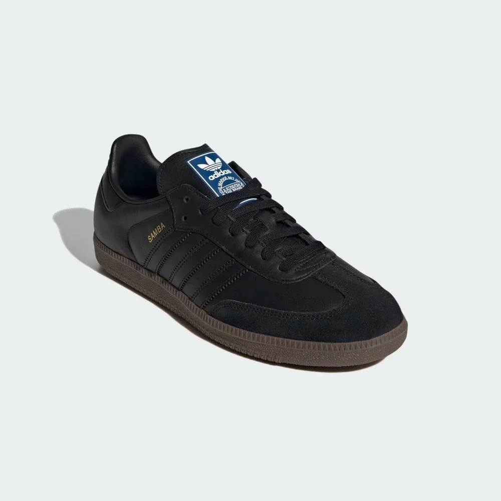 Size 8.5 - [NEW] Men's adidas Samba OG Casual Shoes 'Black' IE3438